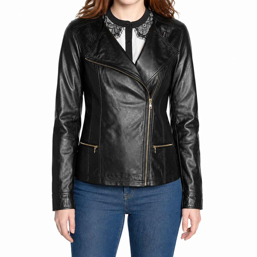 Women’s Soft Leather Motorcycle Jacket