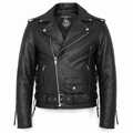 Men’s Brando Leather Biker Jacket