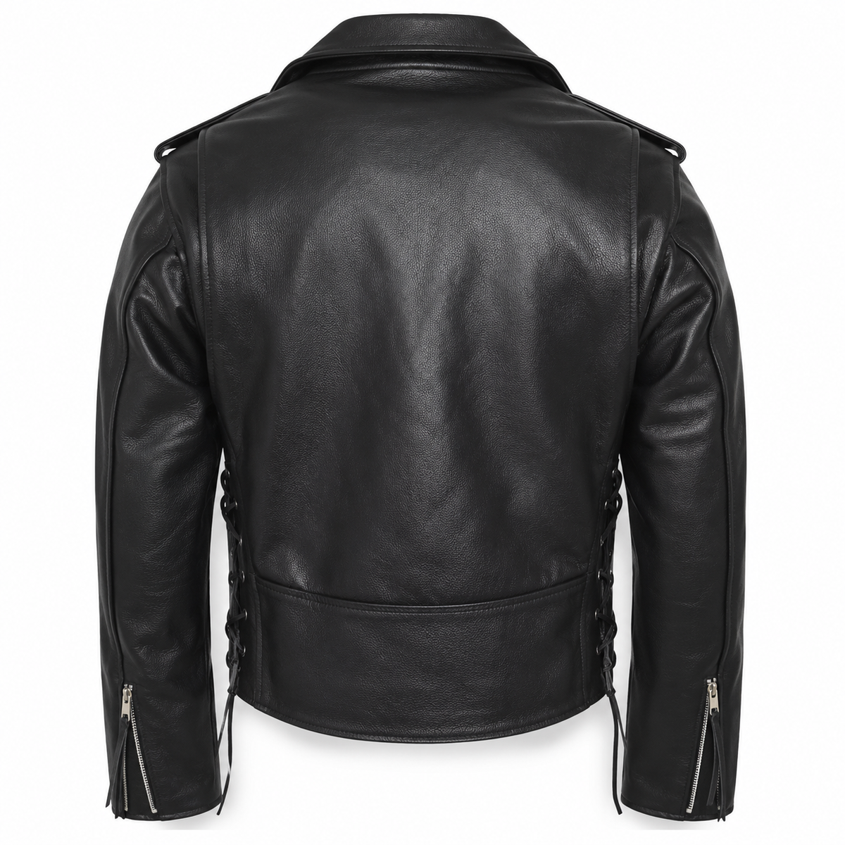 Men’s Brando Leather Biker Jacket