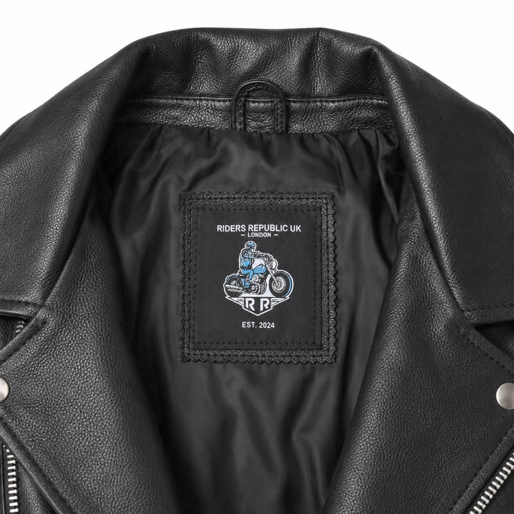 Men’s Brando Leather Biker Jacket