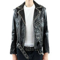 Men’s Studded Leather Jacket